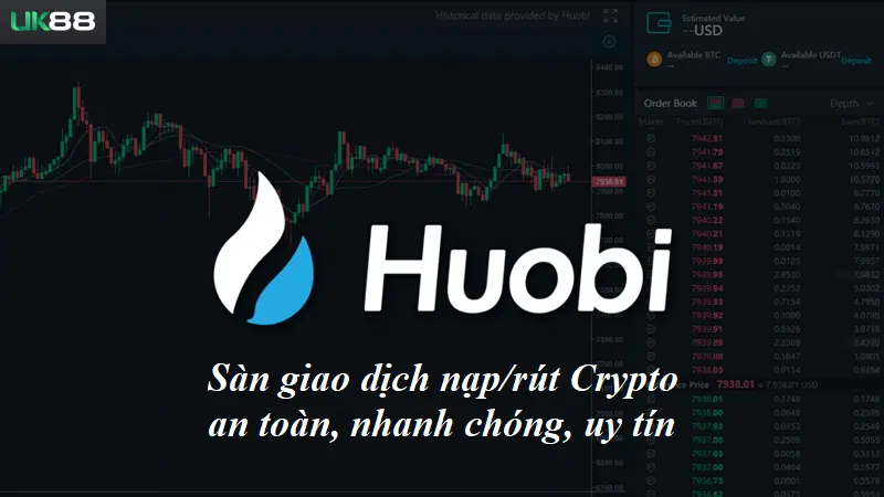 Huobi - Sàn giao dịch nhanh chóng, an toàn, uy tín