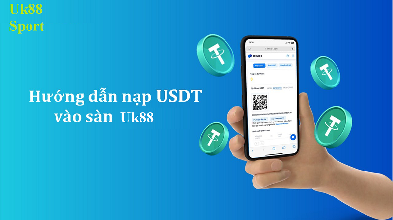 Giới thiệu về phương thức nạp rút tiền qua USDT