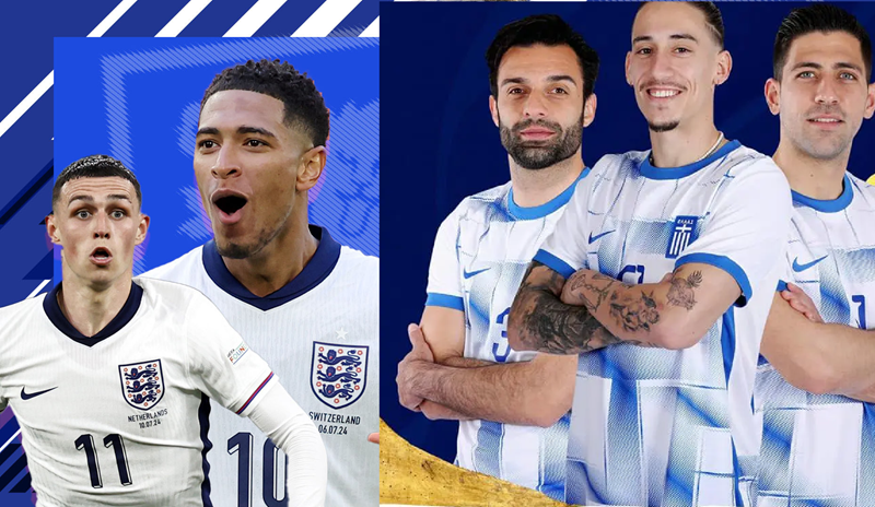 Nhận định trận đấu England vs Greece uk88