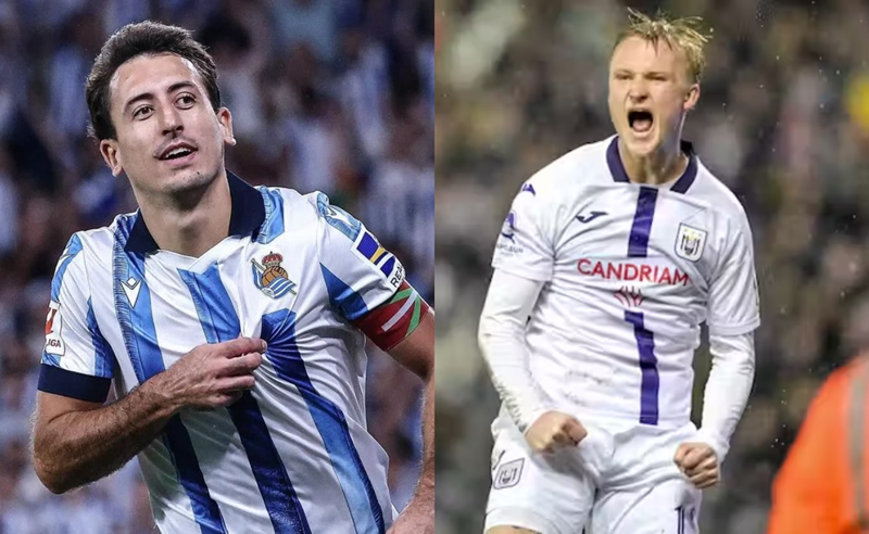 Tip kèo bóng đá trận Real Sociedad vs Anderlecht uk88